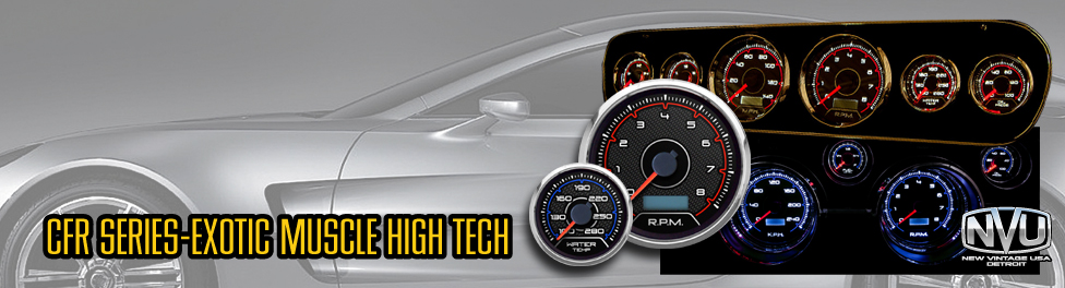 exotic car gauges muscle CFR