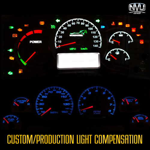 custom gauge printing overlay cluster