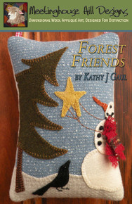 New printed cover for "Forest Friends" by Meetinghouse Hill Designs.