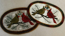 Cardinal Rule-Love One Another in Rug Hooking and Wool Applique