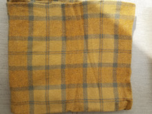 Felted wool - 1 yard 
Piece measures approximately 52" x 32" (shrinkage due to washing/felting).
