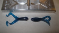 Shad Body Twin Twister Tail - 2"  - 4 cavity mold