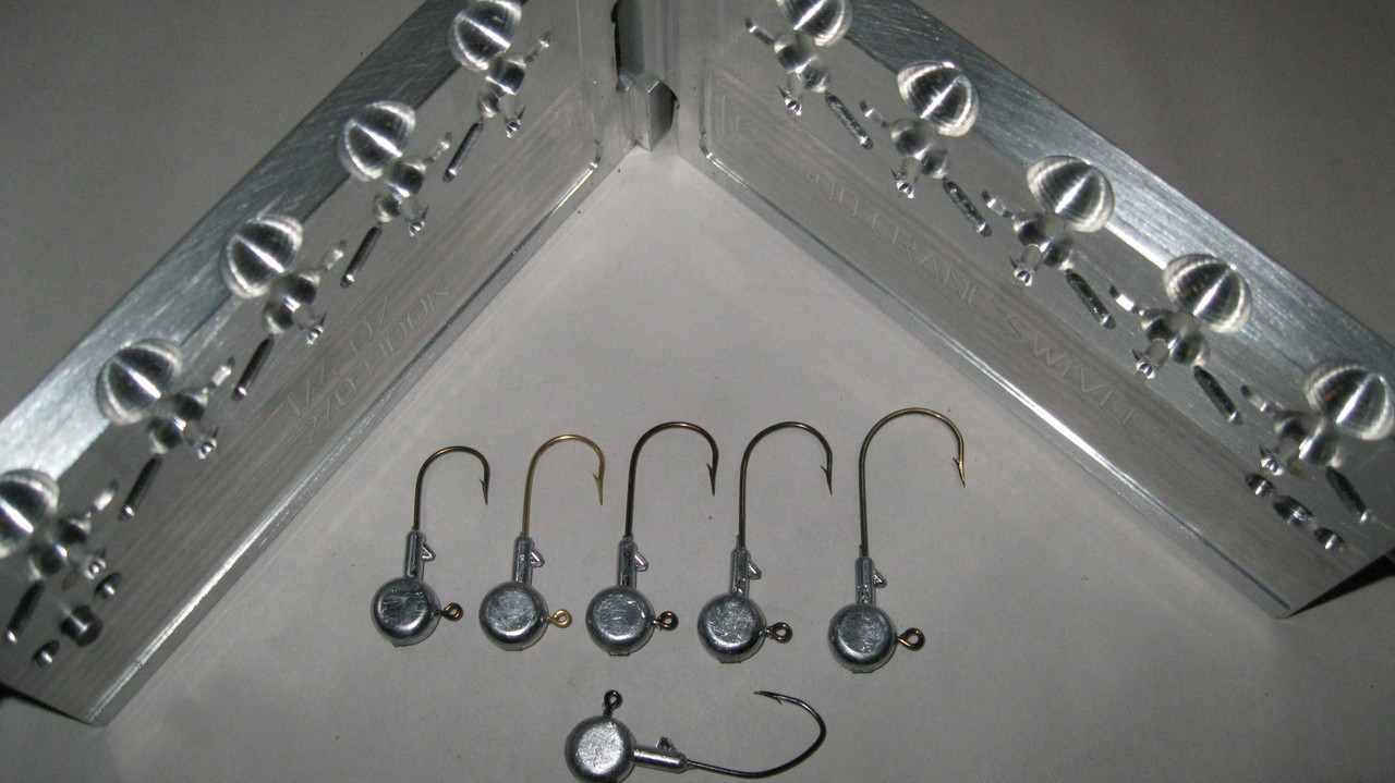 3368 DO-IT STYLE H Spinner Jig Mold SJ-3H-X - 1ea 1.5, 2, 2.5 oz sizes  $48.00 - PicClick