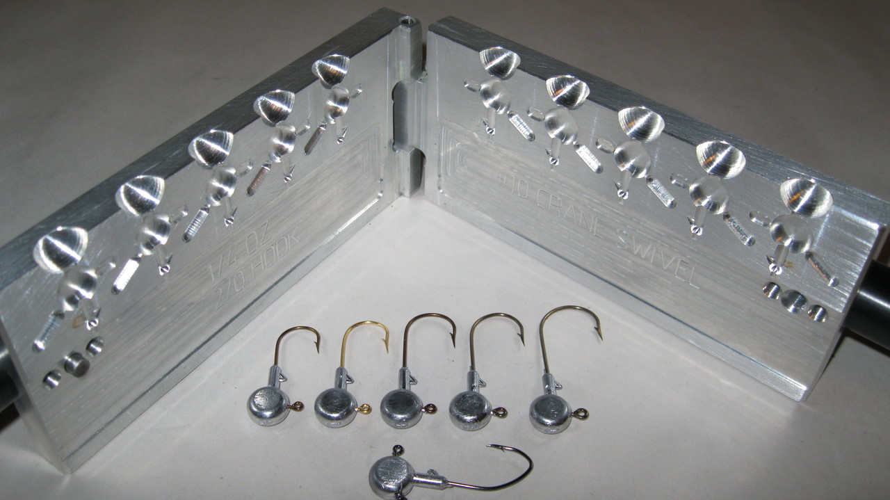 3368 DO-IT STYLE H Spinner Jig Mold SJ-3H-X - 1ea 1.5, 2, 2.5 oz sizes  $48.00 - PicClick