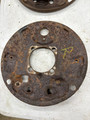 REAR BACKING PLATE, RIGHT (USED)