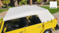 CONVERTIBLE TOP WHITE PEBBLE NEW