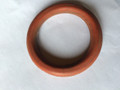 GAS HEATER SEALING RING EXHAUST PIPE TO BODY 73 HAS SPLIT IN SEAL BUT FUNCTIONAL 