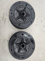 REAR BRAKE DRUM, USED PAIR GOOD CONDITION GERMANY 