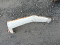 RIGHT REAR FENDER WHITE  FAIR TO GOOD CONDITION 