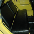 REAR SEAT COVERS  BLACK SMOOTH VINYL