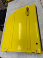 RIGHT SIDE 73 FRONT DOOR GOOD CONDITION YELLOW  USED OEM COMPLETE W HANDLES AND GASKETS