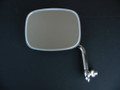 LEFT AND RIGHT OUTER MIRROR PAIR, NEW STAINLESS STEEL