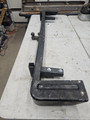 REAR BUMPER USED WITH BOLTS #3  WITH HITCH (ALTERED ENDS)