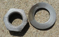 STEERING WHEEL NUT AND WASHER COMBO USED