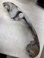 COVER PLATE, REAR ENGINE TIN  73 #2  WITH CRANK HOLE 
