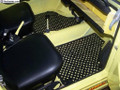 RUBBER FLOOR MATS FRONT SET OF TWO