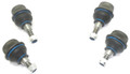 BALL JOINT SET OF 4 TTS NEW