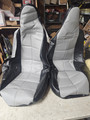 DUNE BUGGY SEAT COVERS WITH CUSHIONS CUSTOM TWO TONE 