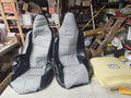 DUNE BUGGY SEAT COVERS WITH CUSHIONS CUSTOM TWO TONE 