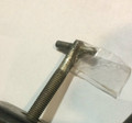 SPARE TIRE BRACKET USED WITH THREADED ROD PIN AND WINGNUT KIT