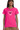 Unisex T-shirt hot pink with stethoscope heart and slogan