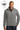 Grey full-zip fleece jacket warm yet light-weight.