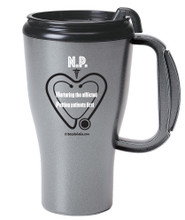 16 oz. Travel Mug, Grey