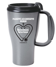 16 oz. Travel Mug, Grey
