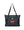Zippered Tote Bag in black with N.P. slogan
