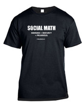 Printed on a unisex cut 100% cotton pre-shrunk T-shirt.
