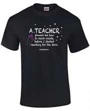 Printed on a unisex cut 100% cotton pre-shrunk T-shirt.