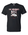 Black 100% pre-shrunk cotton t-shirt