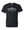 100% pre shrunk cotton, black only.