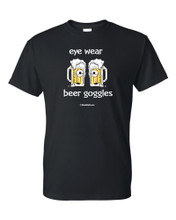 Black, 100% preshrunk cotton T-shirt