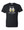 Black, 100% preshrunk cotton T-shirt