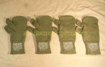 US GI MILITARY Trigger Finger Mitten Insert Liners LARGE LOT OF 2 PAIR NEW / UNISSUED