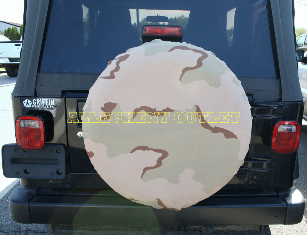 USGI Military SNOW CAMO ALICE PACK COVER SPARE TIRE COVER VGC