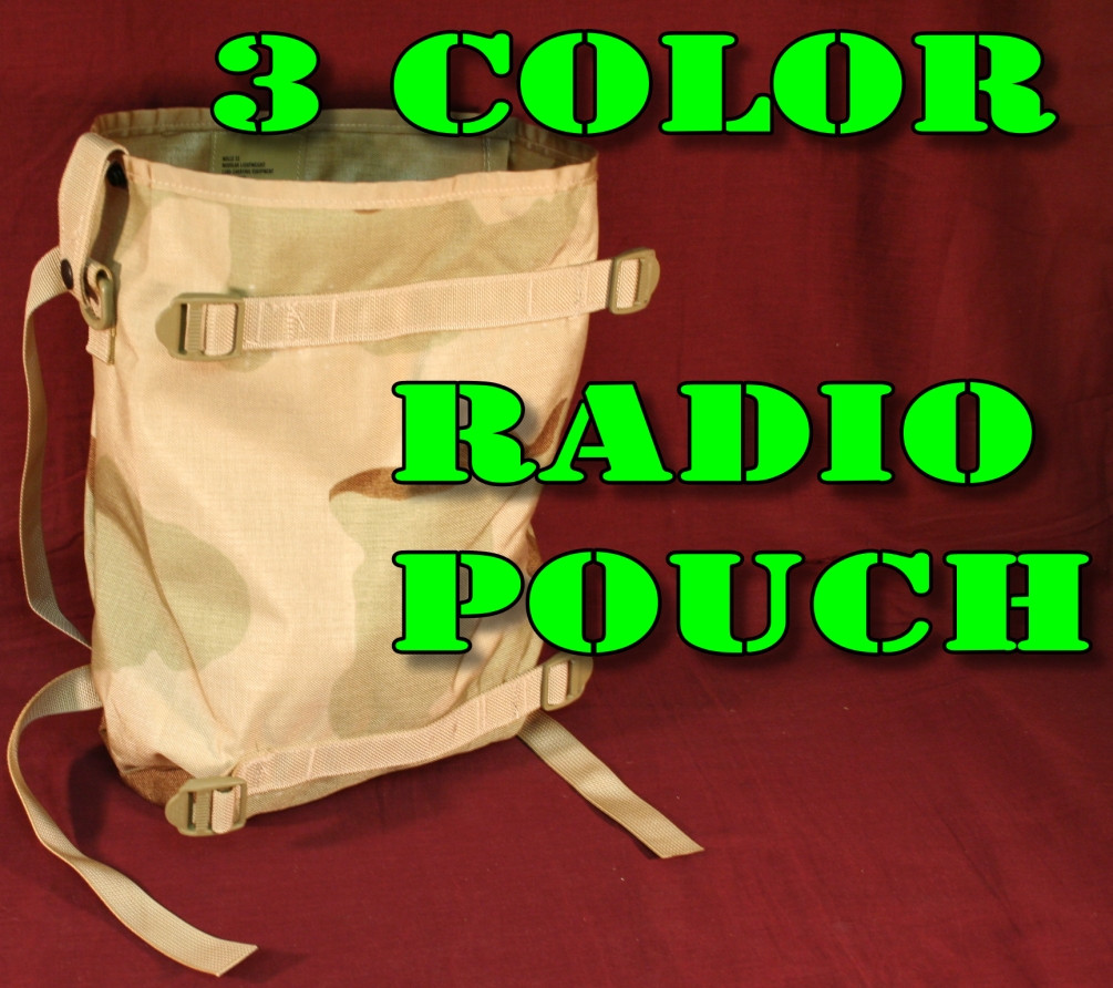 LOT OF (40) FORTY GENUINE U.S. MILITARY ISSUE Molle II LCE Radio Pouch 3-Color Desert Camo NEW / UNISSUED CONDITION - Allegheny Surplus Outlet LOT OF (40) FORTY GENUINE U.S. MILITARY ISSUE Molle II LCE Radio Pouch 3-Color Desert Camo NEW / UNISSUED CONDITION - Allegheny Surplus Outlet