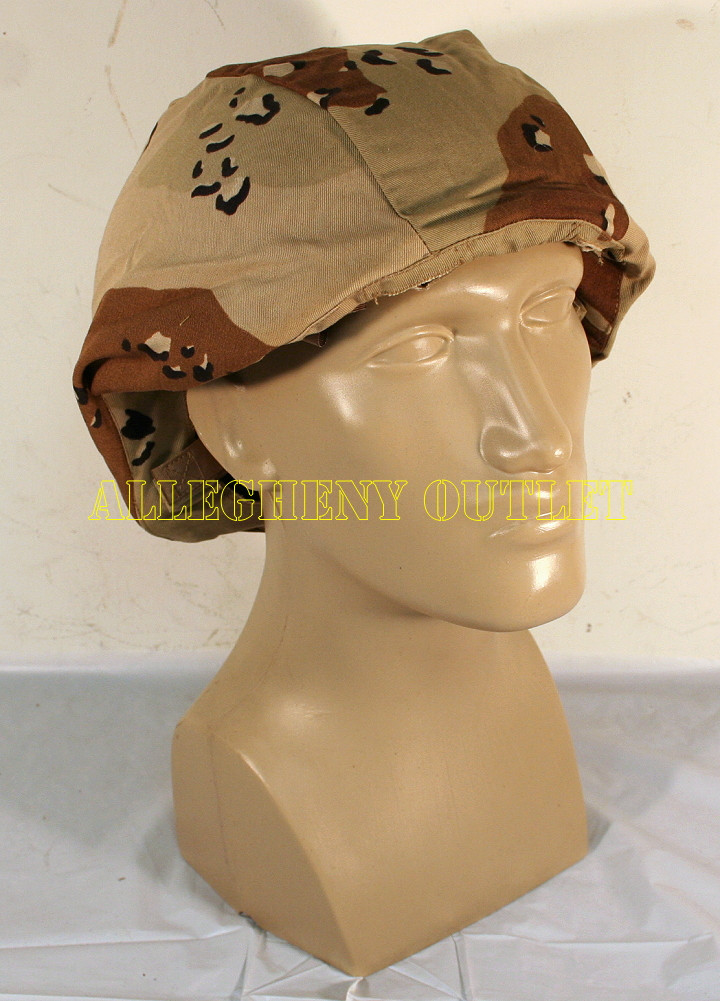 GENUINE U.S. MILITARY ISSUE USGI ARMY 6-COLOR DESERT CAMO Helmet