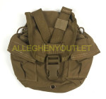 US Military 1 QT MOLLE Coyote Brown CANTEEN COVER Carrier Utility Pouch VGC