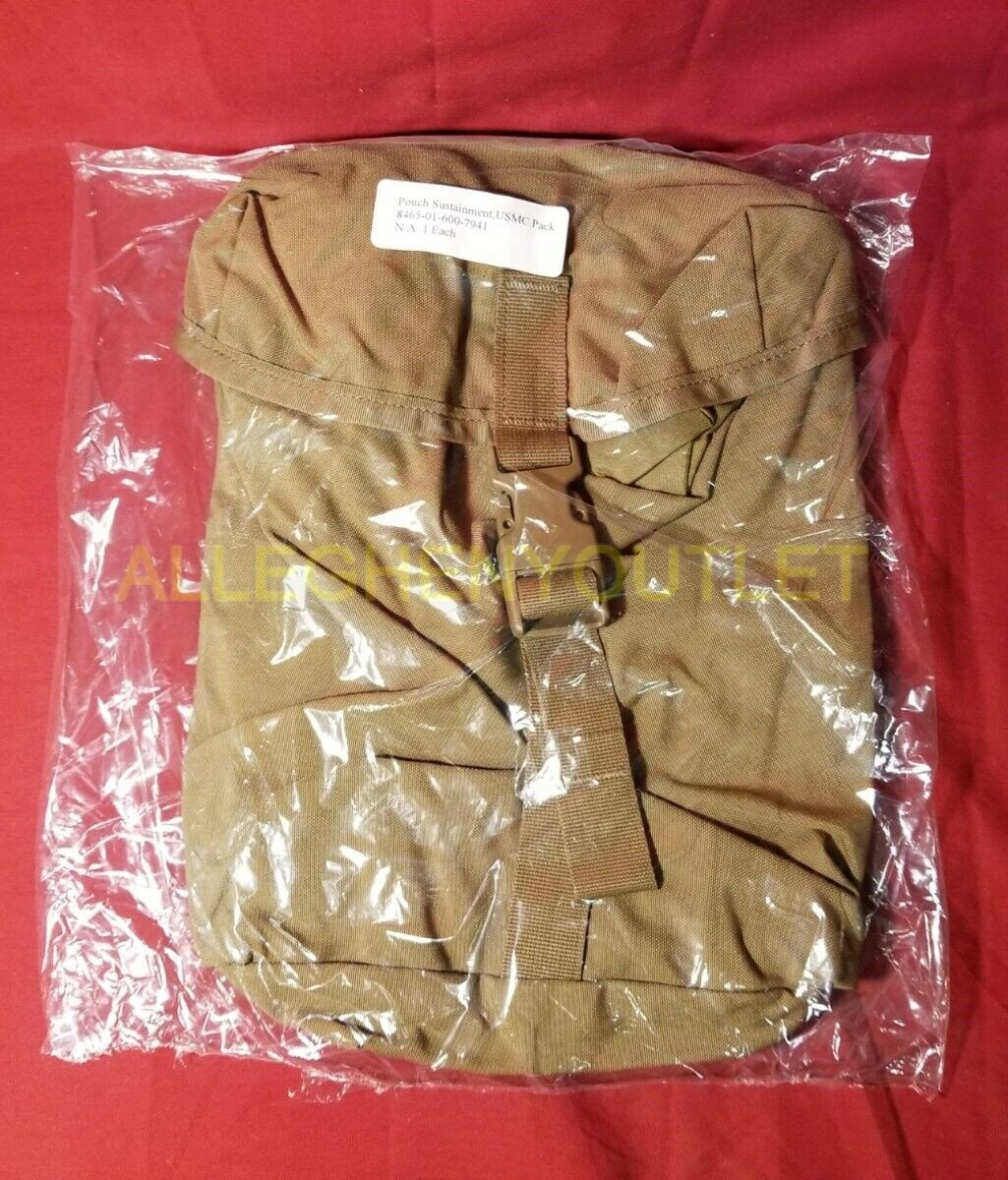 NEW US Military USMC FILBE SUSTAINMENT POUCH Propper MOLLE Rucksack Coyote NIB 