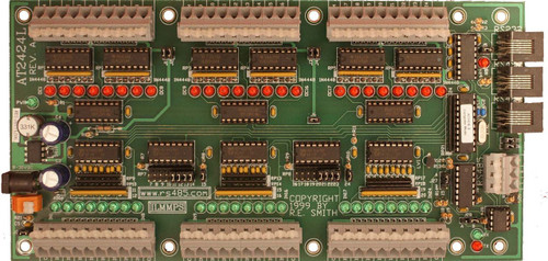 AT2424L Microprocessor Based Remote I/O Board with RS232 / RS485 Interface Board