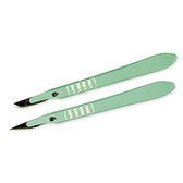 Disposable No. 10 Scalpels, Rounded Blades, Box of 10