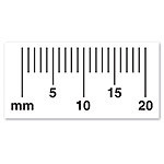 20mm Adhesive Photo Scale Rolls, Roll of 250