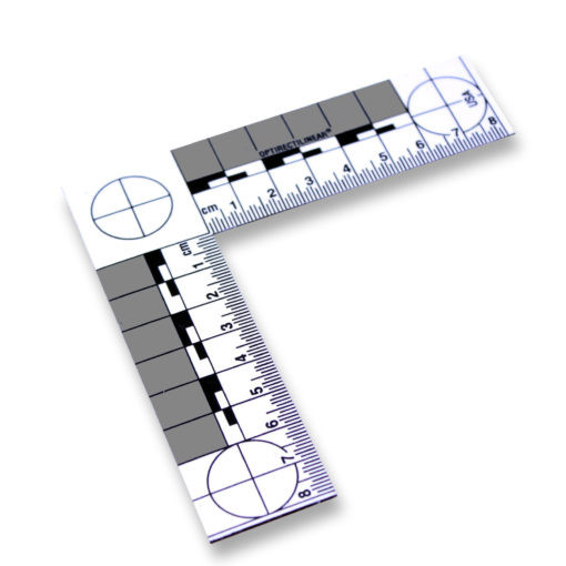 magnetic backed abfo no 2 style photomacrographic scale crimetech