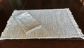 Basketweave Placemat and Napkin Set of 2