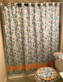 Field of Daises Collection Bath Curtain