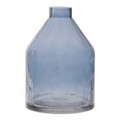 Blue Bottle Vase 4.5D x 6.5 High Glass