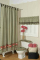 Country Rose Collection- Bath Curtain