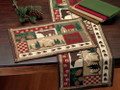 Log cabin tapestry placemats